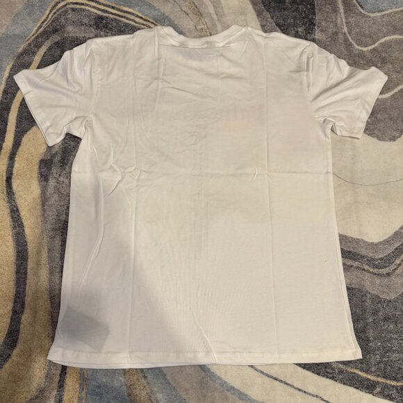 Palm Angels Pink Grafitti Drip Miami Logo White T-Shirt Size Medium or  Large - Picture 2 of 4